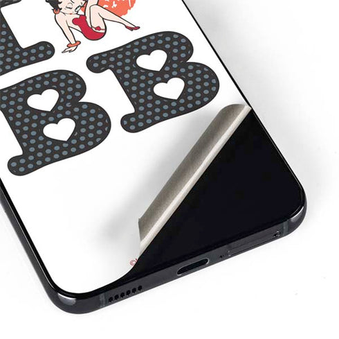 Betty Boop I Love BB Galaxy S22 Plus Skin